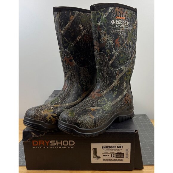 Dryshod Shredder MXT Camouflage Pull On Muck Boots Men’s Sz. 12 New Hunting - Picture 1 of 8
